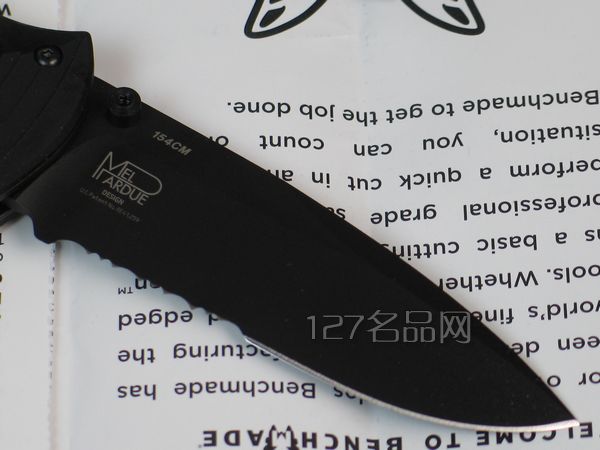 美国蝴蝶Benchmade 520SBK 全刃折刀