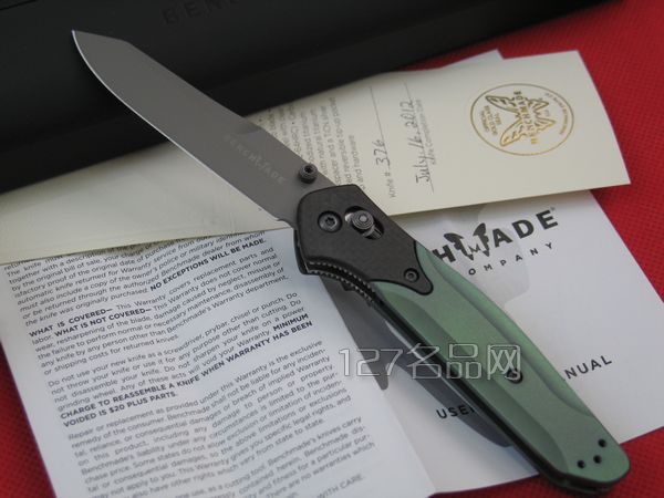 美国蝴蝶Benchmade 940-121限量珍藏版