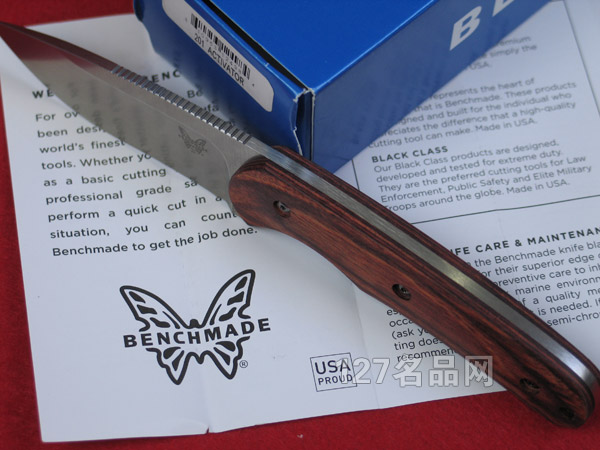 美国蝴蝶Benchmade 201经典直刀