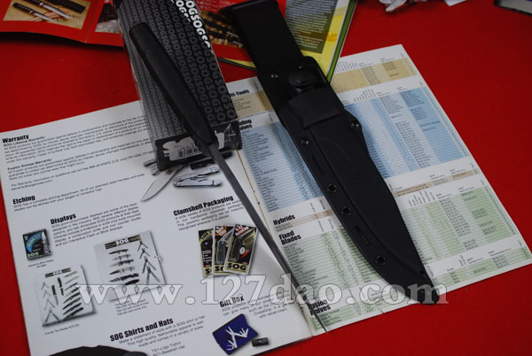 美国哨格海豹部队专用刀 SOG-S37K