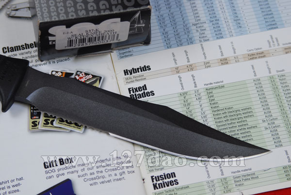 美国哨格海豹部队专用刀 SOG-S37K