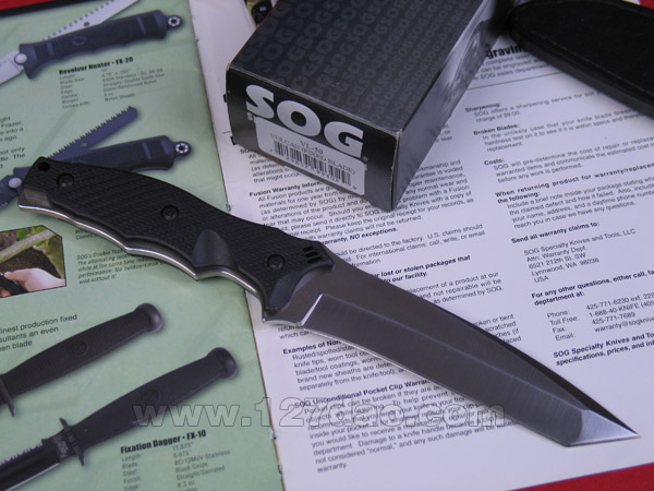 美国哨格SOG VL-50战术直刀