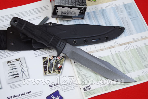 美国哨格海豹部队专用刀 SOG-S37K