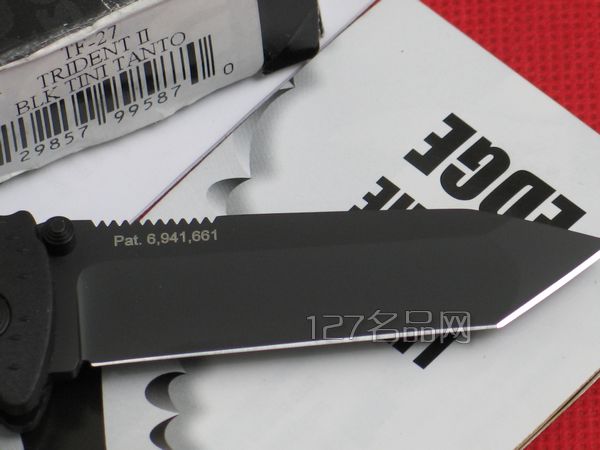 美国哨格SOG哨格TF-27小型快折刀