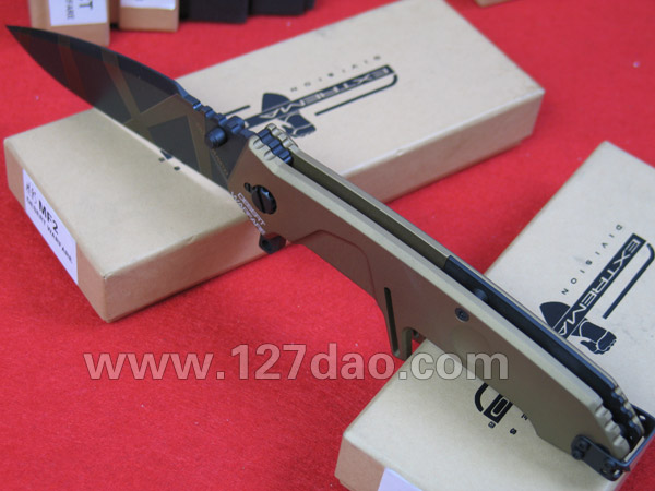 极端武力MF2沙漠色 重型战术折刀