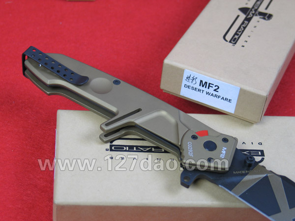 极端武力MF2沙漠色 重型战术折刀