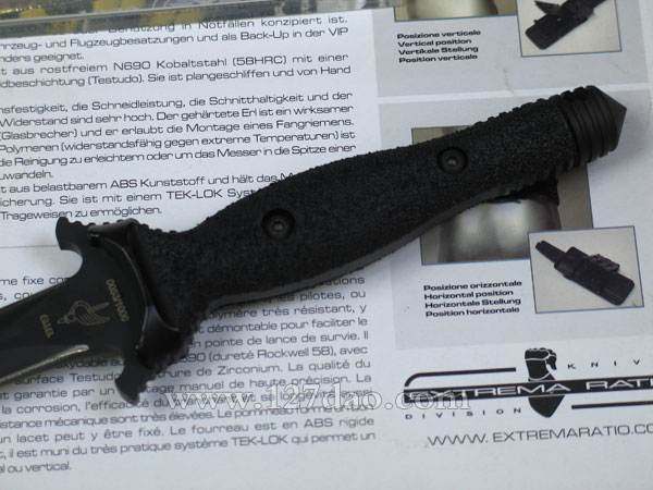 极端武力SUPPRESSOR 镇暴者GIS 30周年限量版特种部队战术匕首