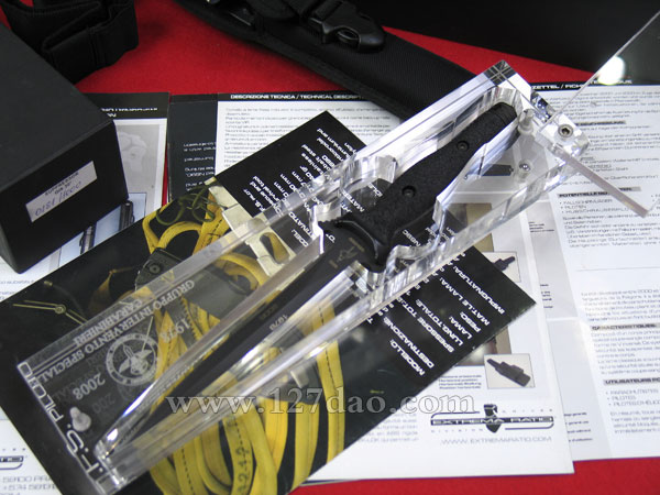 极端武力SUPPRESSOR 镇暴者GIS 30周年限量版特种部队战术匕首