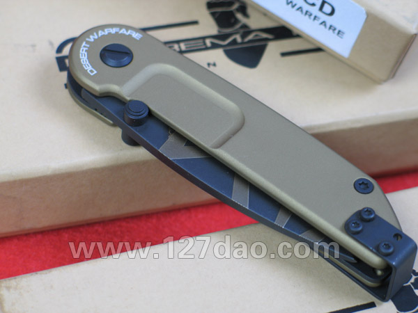 极端武力BF1CD沙漠色 经典小型折刀