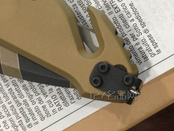 极端武力Extrema Ratio MF1BC 沙色重型战术救援折刀