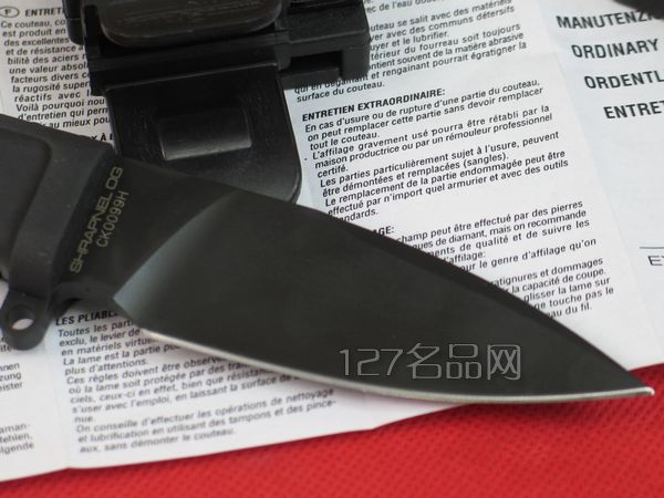 极端武力OG黑色枪榴弹战术直刀名刀127名品