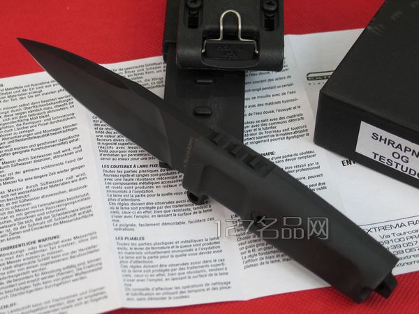 极端武力OG黑色枪榴弹战术直刀名刀127名品