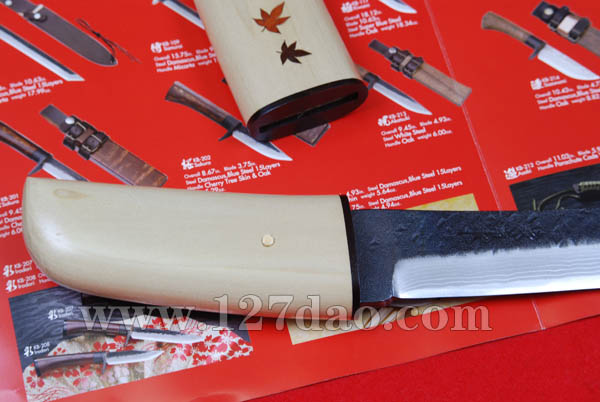 日本关兼常 Kanetsune KB102 青纸15层大马士革