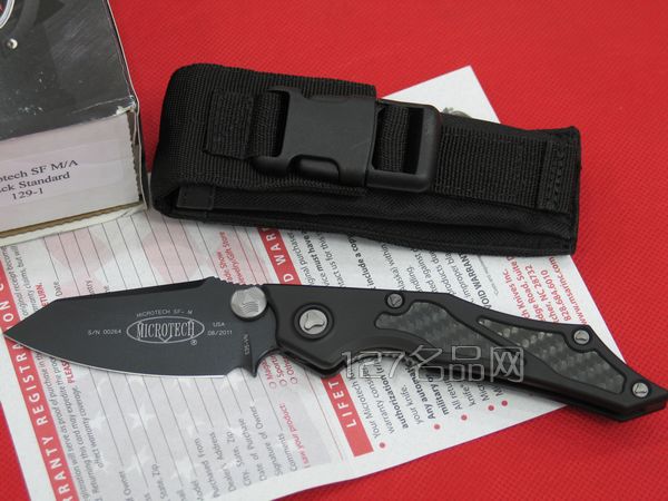 美国微技术MICROTECH 129-1全刃战术折刀