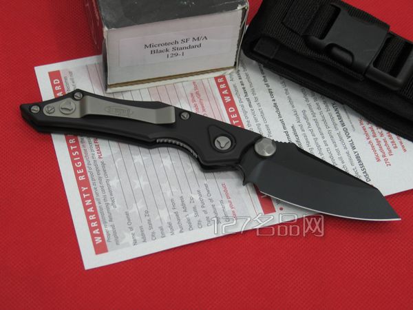 美国微技术MICROTECH 129-1全刃战术折刀