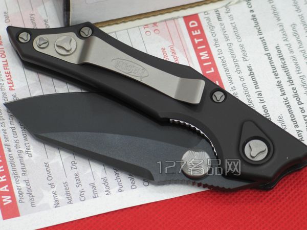 美国微技术MICROTECH 129-1全刃战术折刀