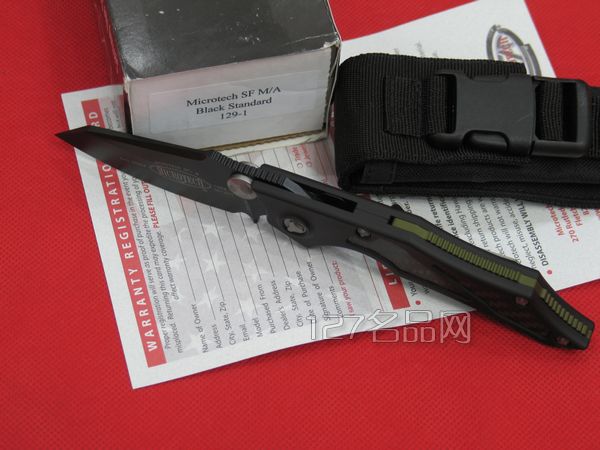 美国微技术MICROTECH 129-1全刃战术折刀