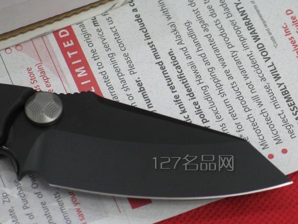 美国微技术MICROTECH 129-1全刃战术折刀