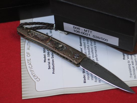 美国William Henry威廉亨利B06-MTT限量500把 界名刀127名品网