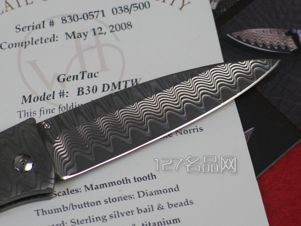 威廉亨利B30象牙化石限量版