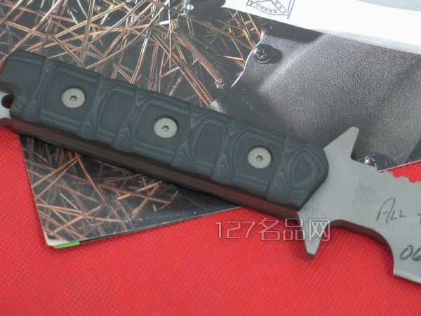 美国挺进者Strider  BOS早期BG42钢签名版MISC-001