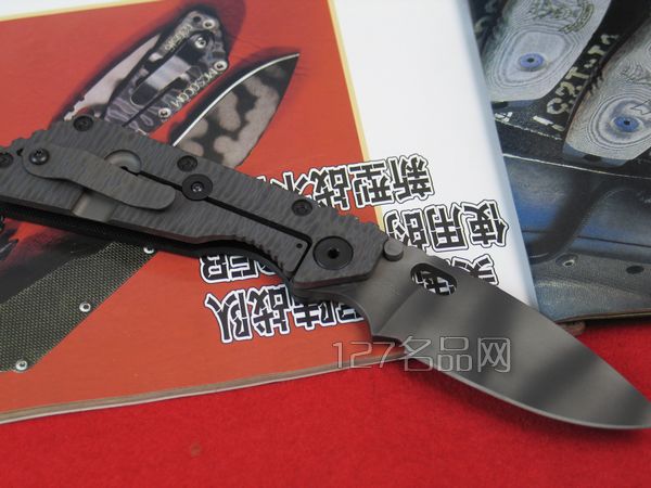 美国挺进者Strider   STSMF-S战术折刀