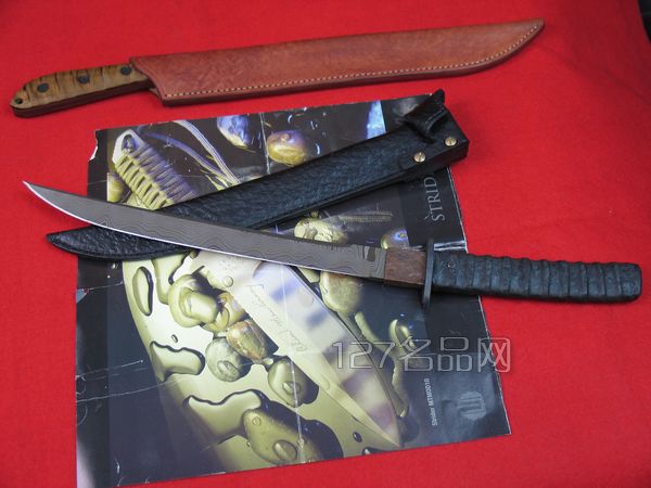 美国挺进者Strider 米克手工日式刀ST-1AA
