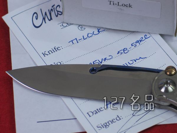 克里斯·里夫Chris Reeve 鹰爪钛锁战术折刀