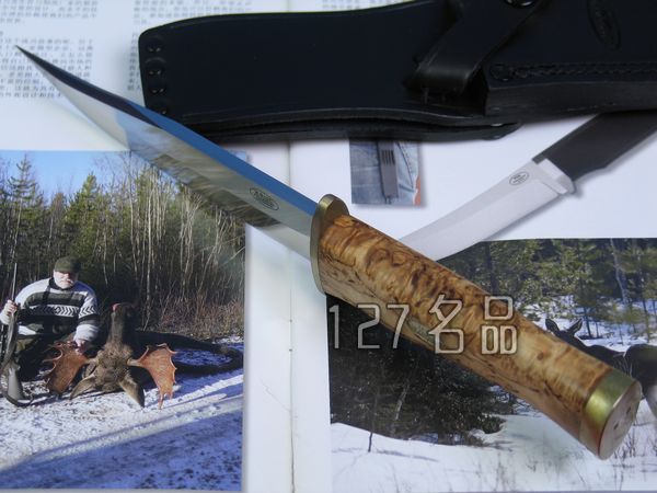 瑞典FK Fallkniven SK6 3G桦木柄经典版猎刀