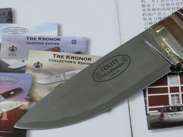 瑞典FK Fallkniven NL5CX 大马士革经典猎刀