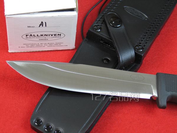 瑞典FK Fallkniven A1L 皮鞘大型生存刀 丛林求生刀