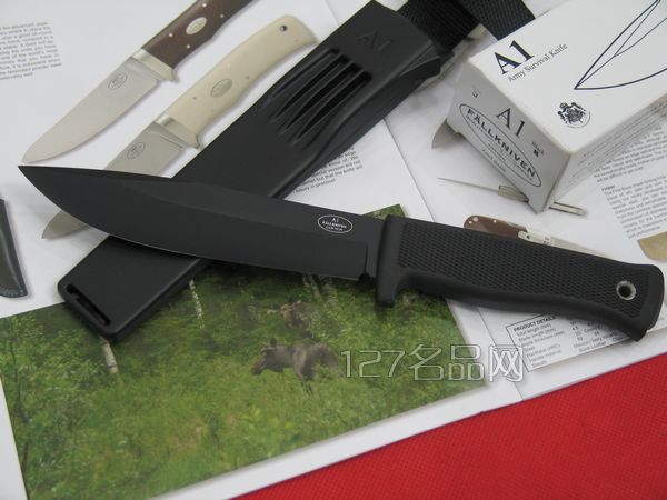 瑞典FK Fallkniven A1B黑色K鞘生存刀