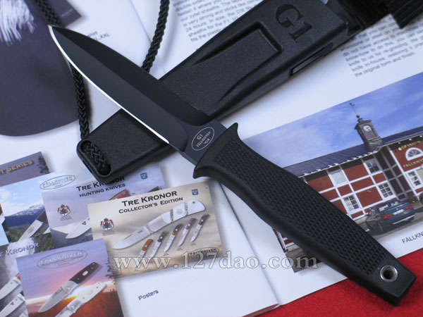 瑞典FK Fallkniven G1守卫刀 双刃战术刀 