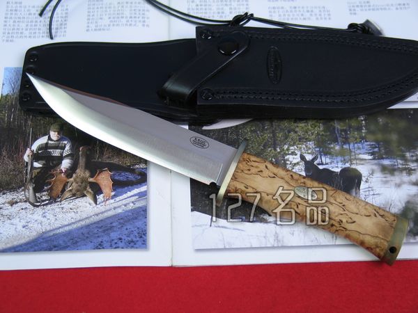 瑞典FK Fallkniven SK6 3G桦木柄经典版猎刀