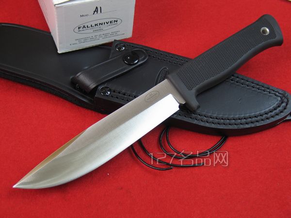 瑞典FK Fallkniven A1L 皮鞘大型生存刀 丛林求生刀