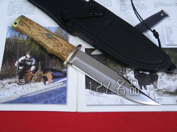 瑞典FK Fallkniven SK6 3G桦木柄经典版猎刀