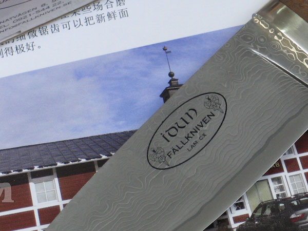 瑞典FK Fallkniven NL5CX 大马士革经典猎刀