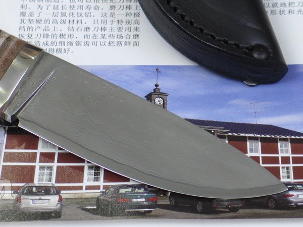 瑞典FK Fallkniven NL5CX 大马士革经典猎刀
