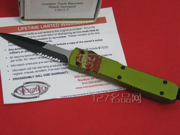 美国微技术MICROTECH  120-2Z新款半齿直跳