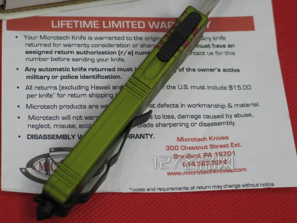 美国微技术MICROTECH  120-2Z新款半齿直跳
