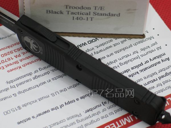 美国微技术140-1T伤齿龙军用直跳