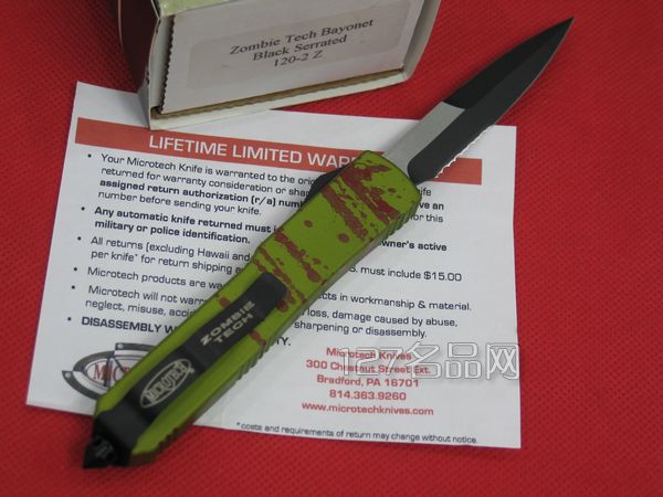 美国微技术MICROTECH  120-2Z新款半齿直跳
