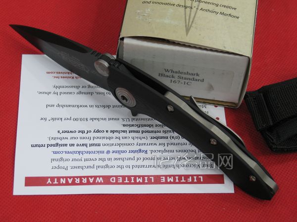 美国微技术MICROTECH 167-1C鲸鲨全刃