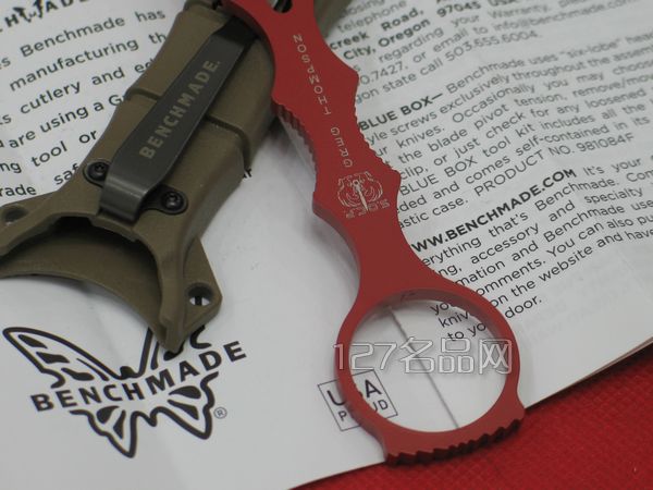 美国蝴蝶Benchmade 176T练习刀 