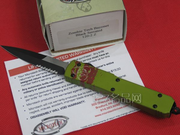 美国微技术MICROTECH  120-2Z新款半齿直跳