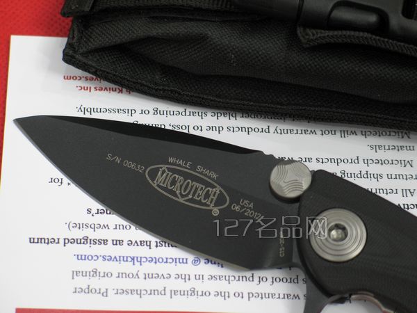 美国微技术MICROTECH 167-1C鲸鲨全刃
