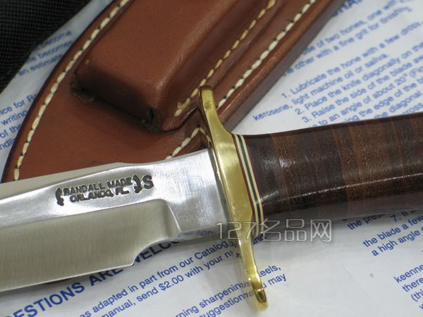 美国兰德尔定制版战斗刀