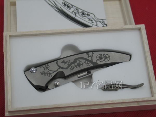 日本花田洋SH-C绣折刀亚特兰大刀展品