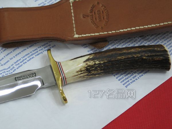 美国兰德尔经典版双刃战斗刀