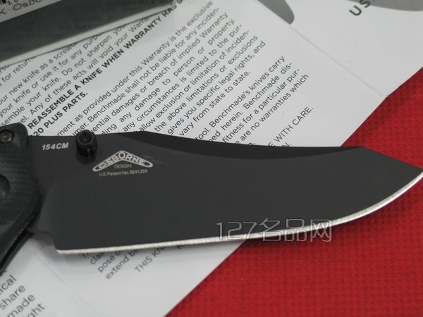 美国蝴蝶 Benchmade 950BKG10柄战术折刀